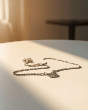 Allah Calligraphic Pendant Necklace