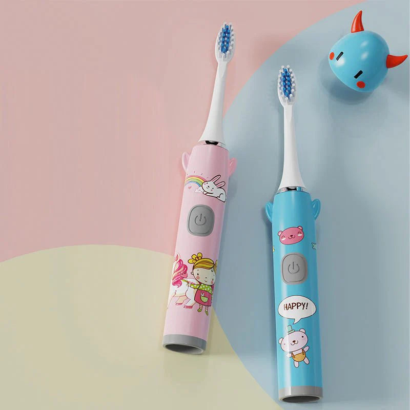 Children’s Cartoon Electric Toothbrush - KSA